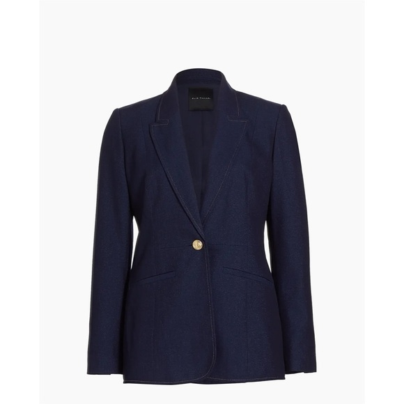 Elie Tahari

Gavi Twill SIngle-Button Blazer size 14 - Picture 2 of 6